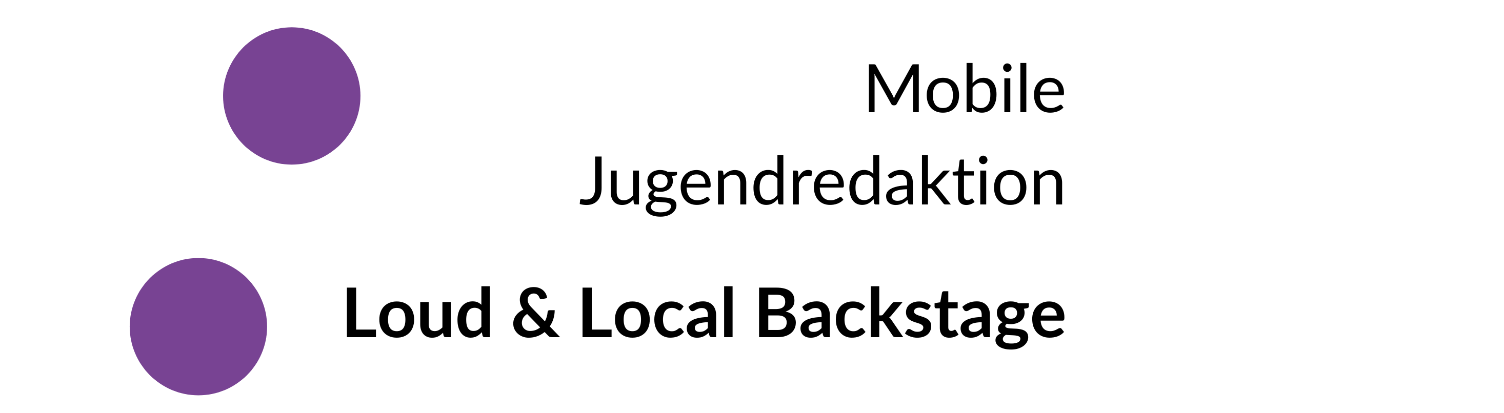 Logo des Workshop beim Jugendfestival in Ribnitz-Damgarten