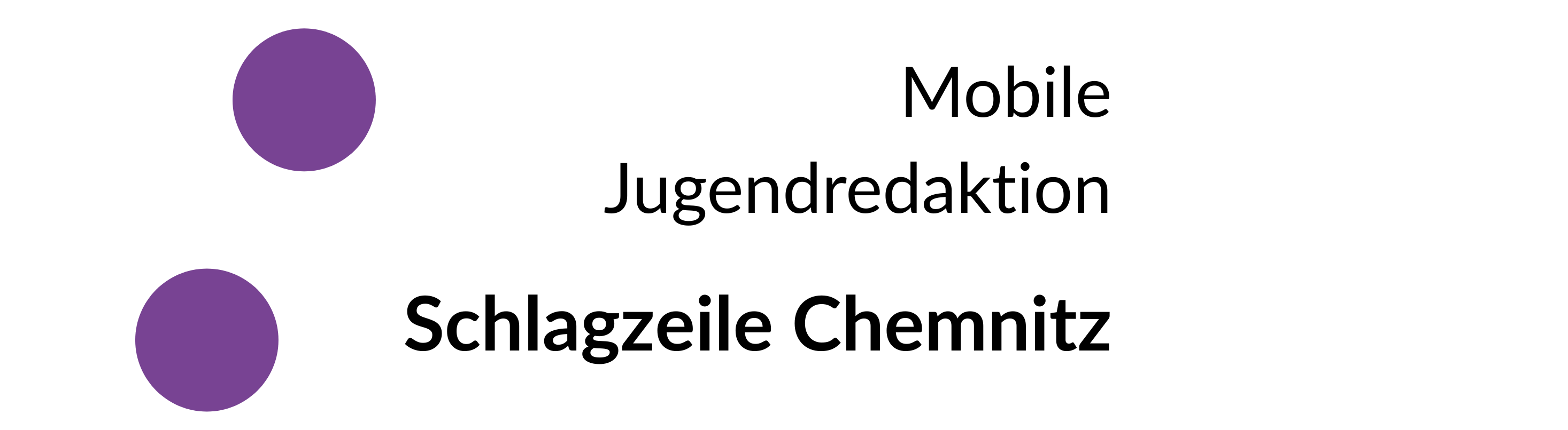 Logo des mobile Jugendredaktion in Chemnitz